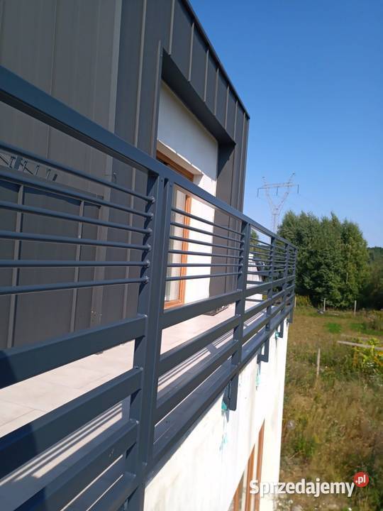 Balustrada balkonowa malowana proszkowo Bydgoszcz