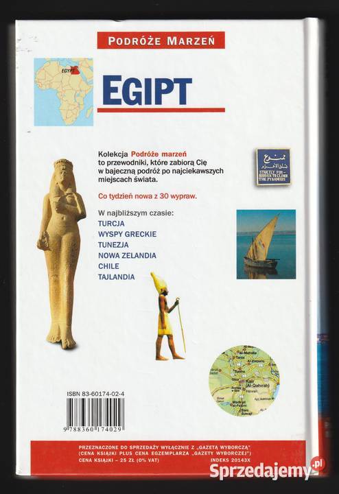 BIBLIOTEKA GAZETY WYBORCZEJ EGIPT Rok wydania 2005