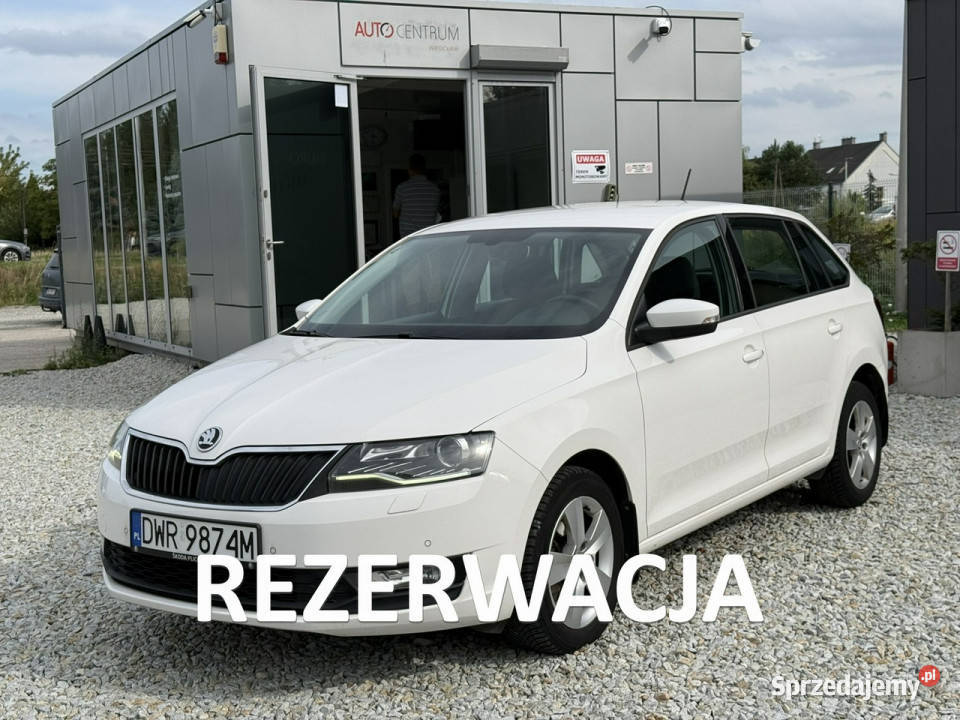 koda RAPID 10TSI 110 2018 Salon Xenon dolnośląskie