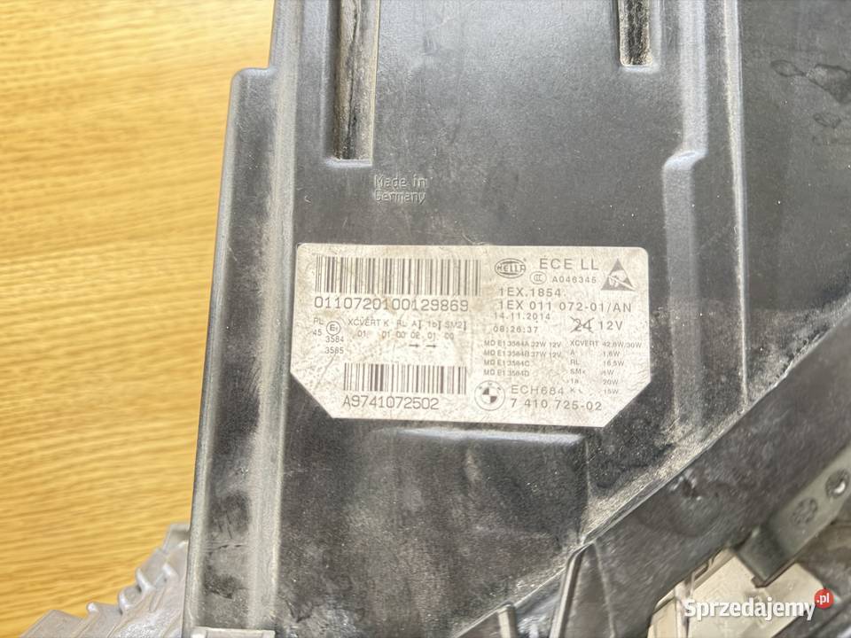 Lampy BMW F10F11 Adatpive Led kompletne osobowe sprzedam