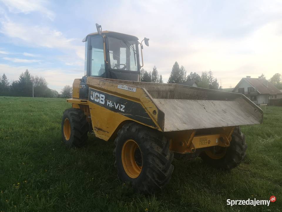 Wozidło JCB 7T1 z kabina śląskie Cieszyn