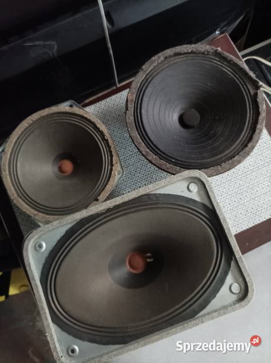 Głośniki szerokopasmowe z radia lampowego Płock sprzedam