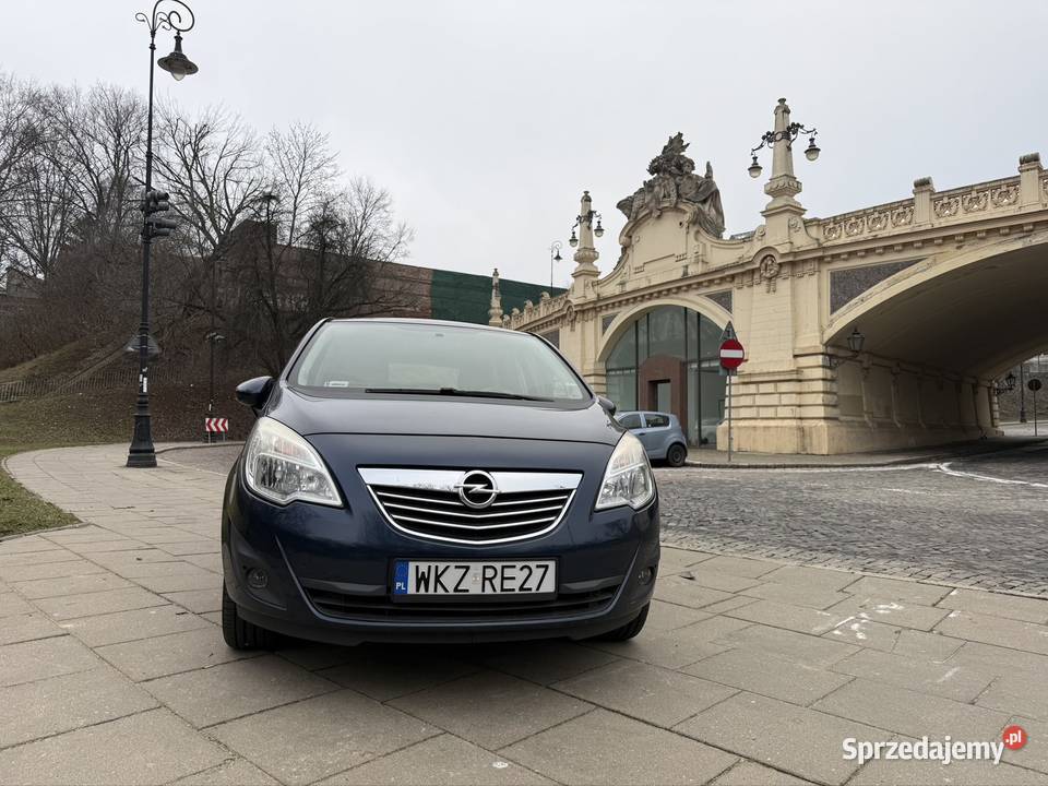 Opel meriva 14 turbo benzyna skórzana tapicerka Warszawa