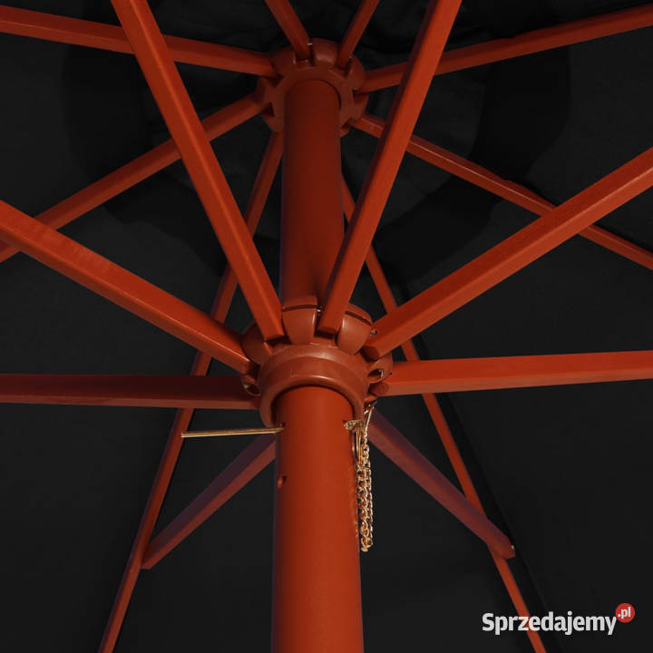 Parasol ogrodowy na drewnianym słupku 300x258 mazowieckie Warszawa