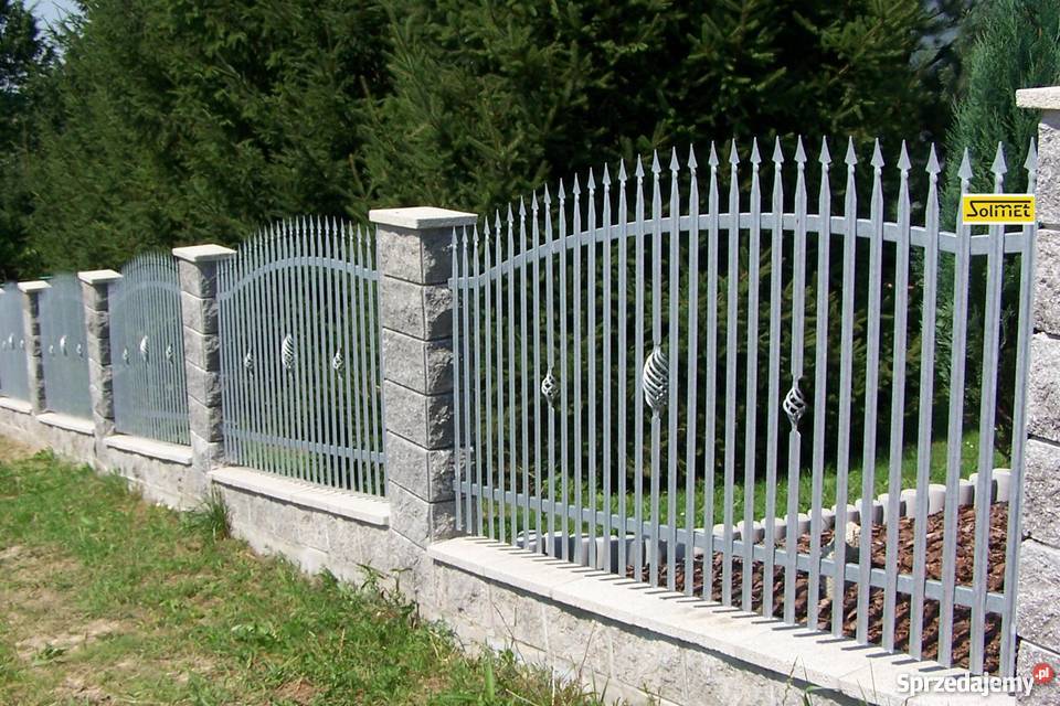 Sztachety metalowe ogrodzenia metalowe bramy