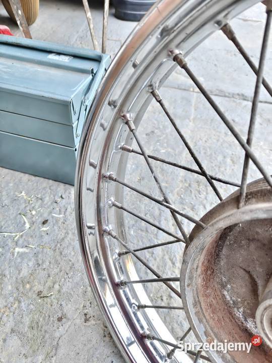Piękne koło felga do CZ 350 Jawa deluxe 18 nie sprzedam
