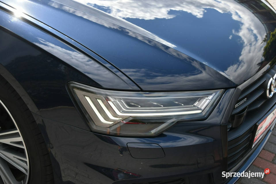 Audi A6 Avant 55TFSI quattro 340 2019r Sline światła przeciwmgielne Kampinos