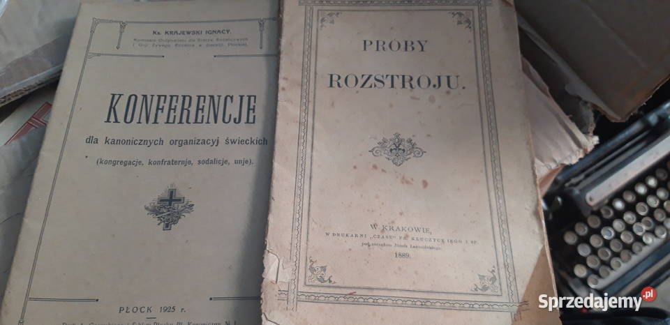 Książki i czasopisma 18641959 podkarpackie Rzeszów sprzedam