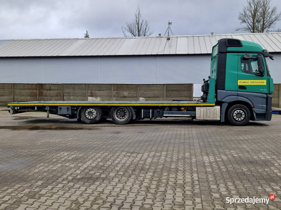 inne Mercedes ACTROS 2543 LAWETA POMOC DROGOWA Samochody ciężarowe Poręba sprzedam