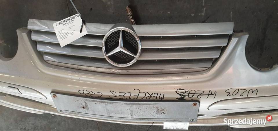ZDERZAK PRZÓD MERCEDES W203 C220 C723 osobowe kujawsko-pomorskie Lipno sprzedam