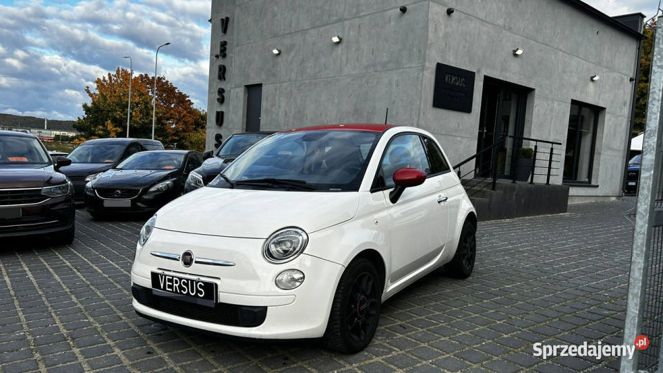 Fiat 500 14 Automat 100 Klima Czerwone wnętrze Zarejestrowany w Polsce Gdynia