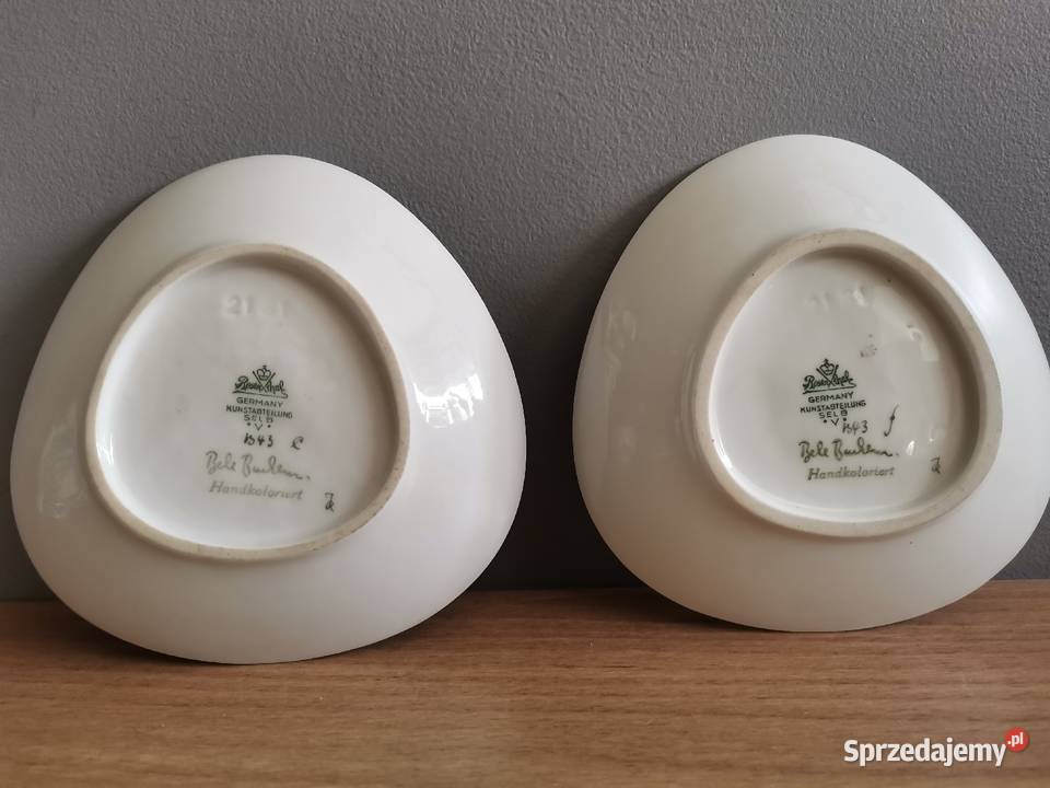 Stara porcelana Rosenthal 2 talerzyki miseczki Siemianowice Śląskie
