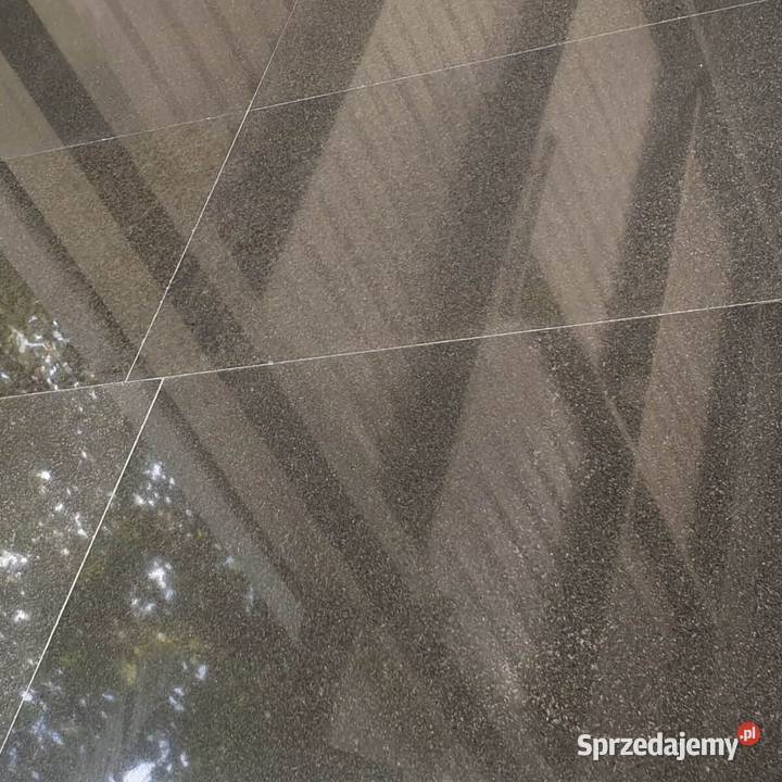 Płytki Granit Premium Black polerowany FL Płytki i fugi Kraków