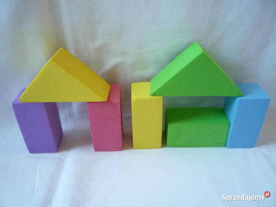 Klocki piankowe lekkie 32 sztuki Szczecin