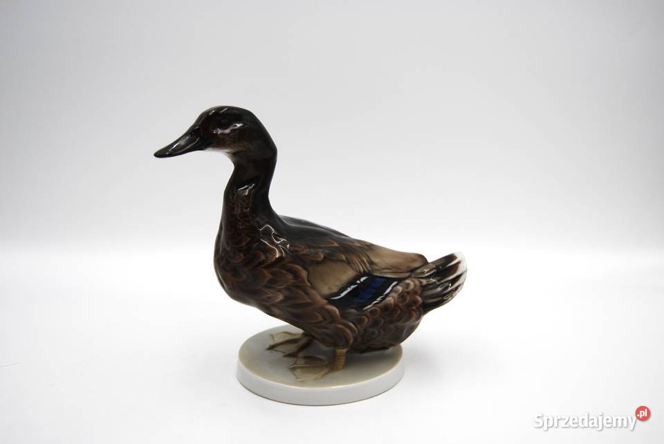 Porcelanowa figura Rosenthal Kaczka projekt Porcelana i szkło Poznań