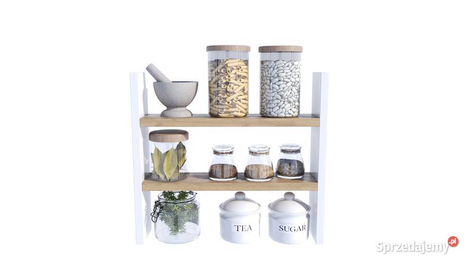 Półka kuchenna stojąca na blat na przyprawy Chełm