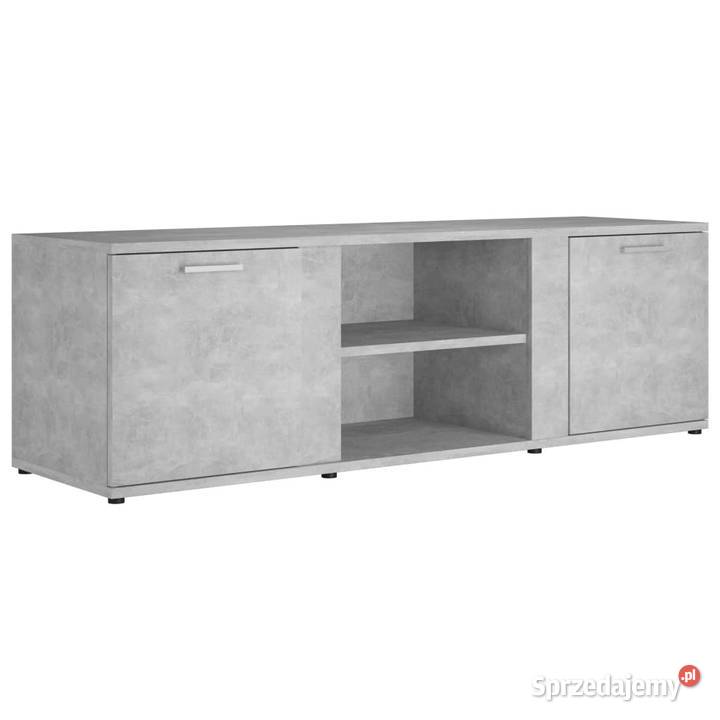 Szafka pod telewizor szarość betonu 120x34x37 mazowieckie Warszawa sprzedam