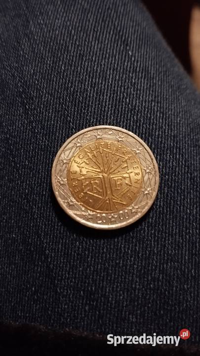 Francja 2 euro 2000 BE STGL bimetaliczny Poznań