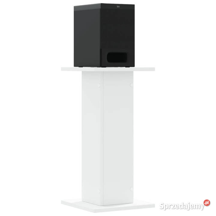 Podstawki pod głośniki 2 białe 30x30x60 WM852654 Warszawa
