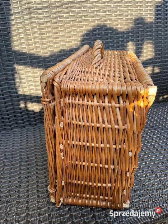 Kosz piknikowy wiklinowy