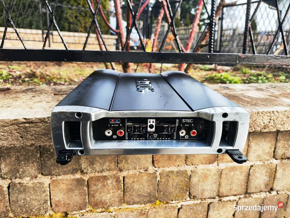 Wzmacniacz samochodowy 2 kanałowy Steg K202 Steg