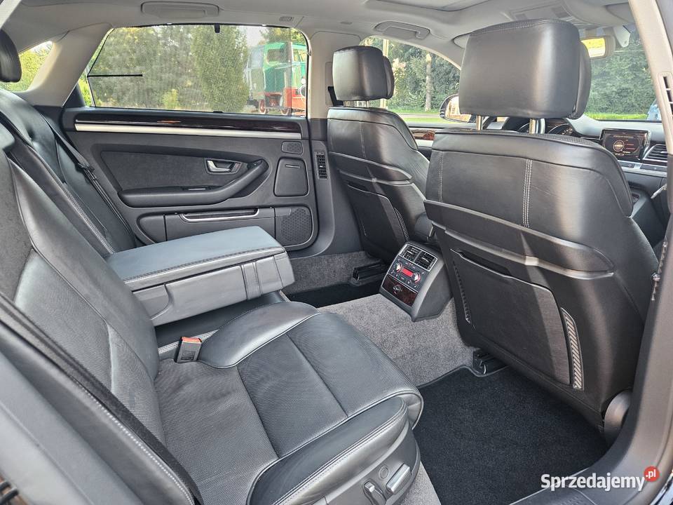 Audi A8 D3 Lang 2009 V8 42 FSI 350 LPG quattro nawigacja śląskie Górki Śląskie