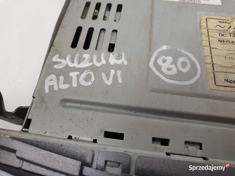 Suzuki Alto VI FABRYCZNE RADIO CD 3910168K0 osobowe lubelskie