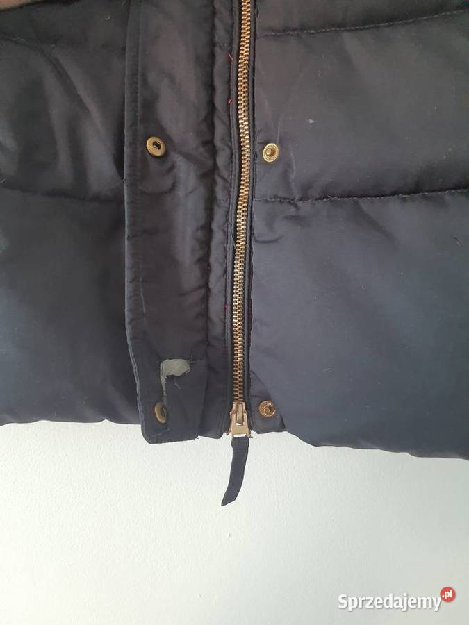 Zara kurtka dłuższa puchowa tailowana czarna M z mazowieckie Piaseczno sprzedam