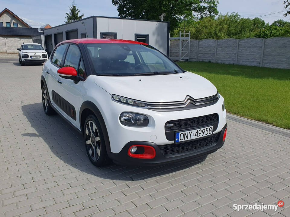 Citroen C3 12 Benzyna Salon Polska Alu Felgi 17 czujnik parkowania Strobice
