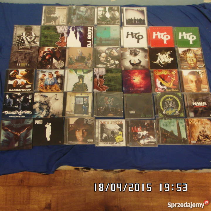 Sprzedam kolekcję 39 płyt CD Rap HipHop rap/hop-hop wielkopolskie Poznań
