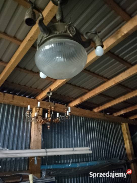 SPRZEDAM LAMPĘ MOSIEŻNĄ LATA 60 ŁABĘDZIE Wilkowice