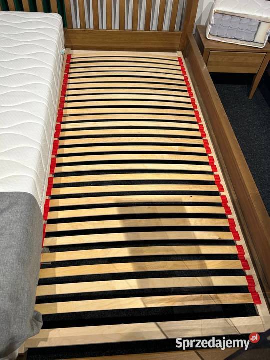 Łożko drewniane Bukowe 180x200 stolik nocny Radom