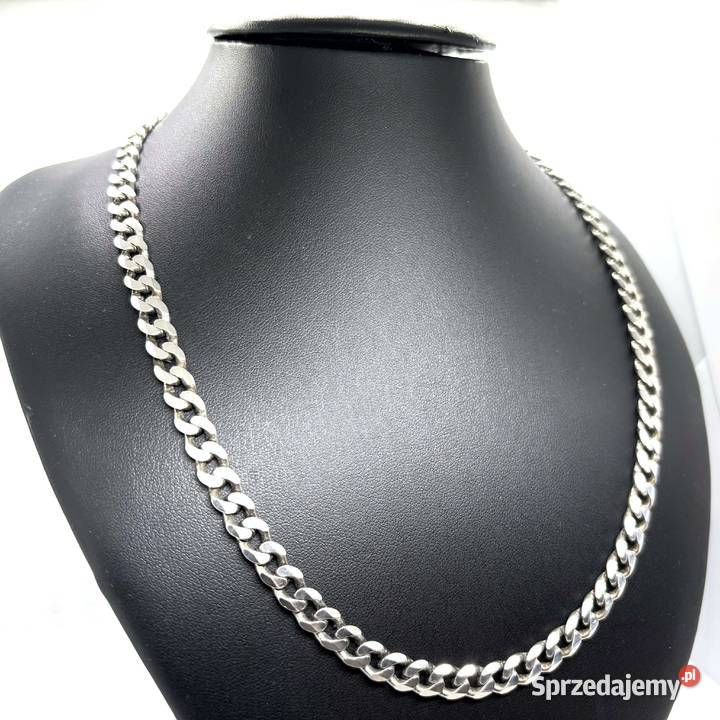 Srebrny Łańcuch Próby 925 3933g Długość 51 Elbląg sprzedam