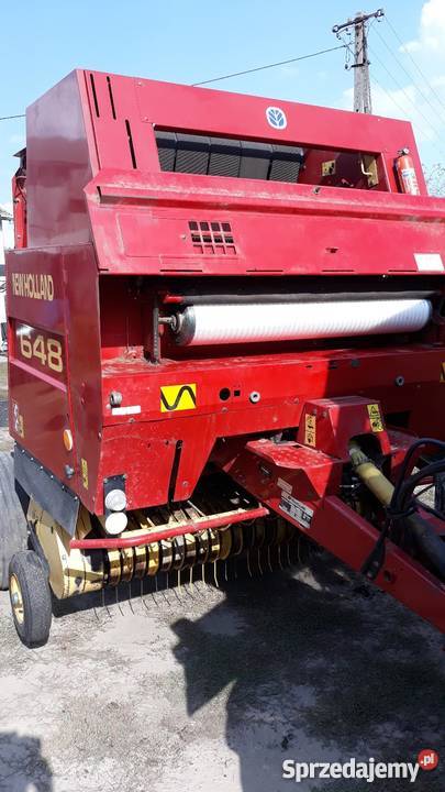 Prasa HOLLAND 648nie CLAASJOHN DEERESIMPA New Holland Koło