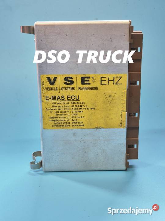 A0004460220 Sterownik Osi Skrętnej VSE EHZ EMAS Pozostałe Zawichost