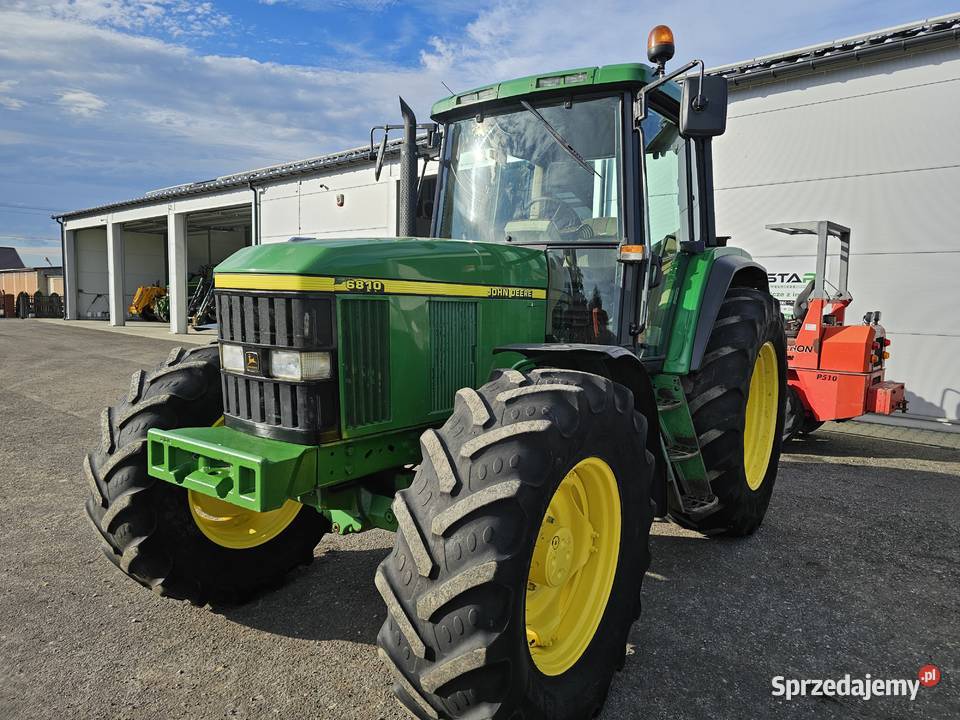 John Deere 6810 moc 130 Tuz klima b stan zadbany mazowieckie Gąsewo