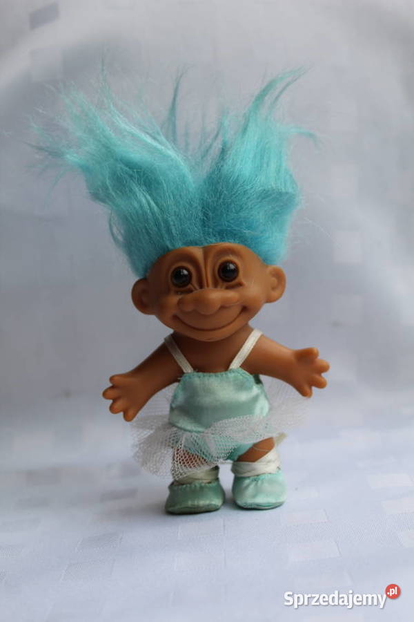 Troll Russ Niebieski Baletnica Balerina Baletki Bielsko-Biała