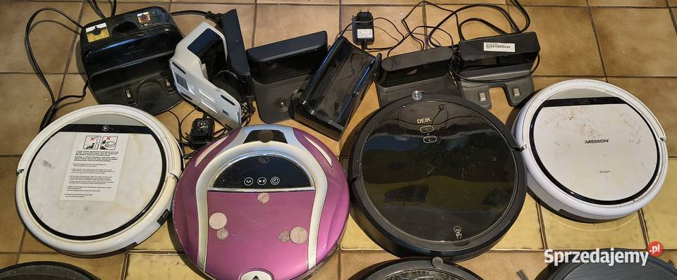 11 Robotów sprzątających różne marki Tyczyn