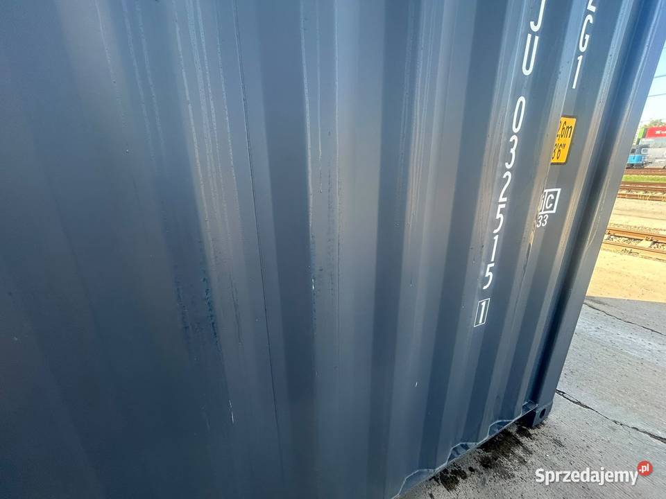 Kontener Morski Magazynowy 6 metrowy 20DC Nowy pomorskie