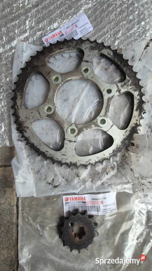 Yamaha r125 zębatki Hryniewicze