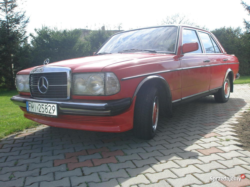 Mercedes W123 Beczka lubuskie Międzyrzecz
