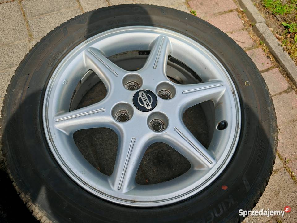 Felgi aluminiowe Nissan Almera N16 z oponami sprzedam