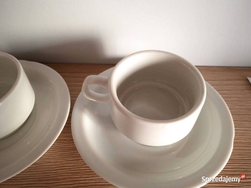 Filiżanka z talerzykiem Pabianice