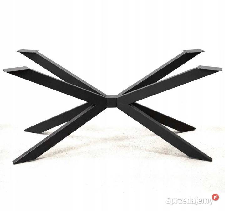 Metalowe nogi podstawa GWIAZDA NA WYMIAR loft Bartoszyce