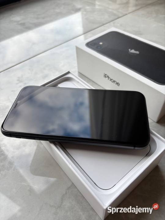 iPhone 11 128 GB czarny nowosci 1 wł zadbany Legionowo