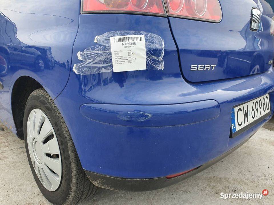 ZDERZAK TYŁ SEAT IBIZA III LS5G Lipno