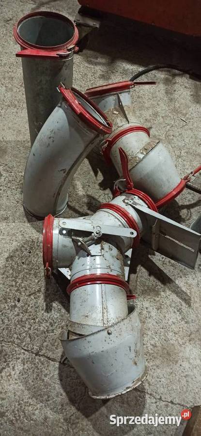 Rury Kolanka Rozdzielacze do dmuchawy KONGSKILDE