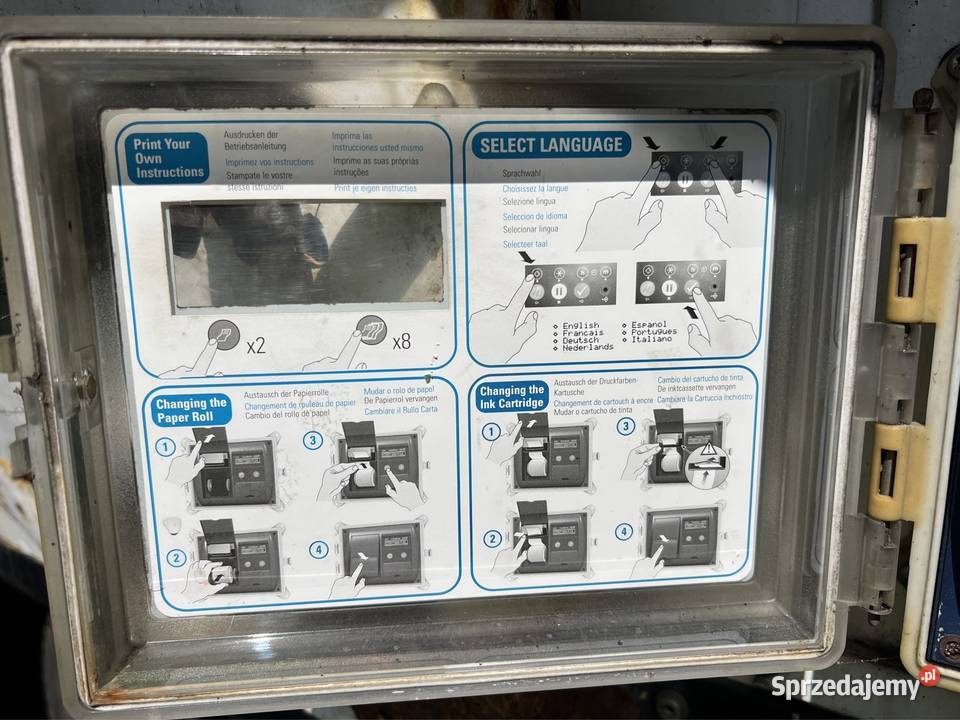 Rejestrator temperatury z drukarkąThermo King chłodnie