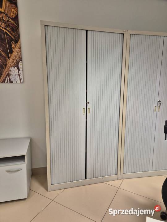 Szafa metalowa żaluzjowa półki Dostępne 5 sztuk Warszawa