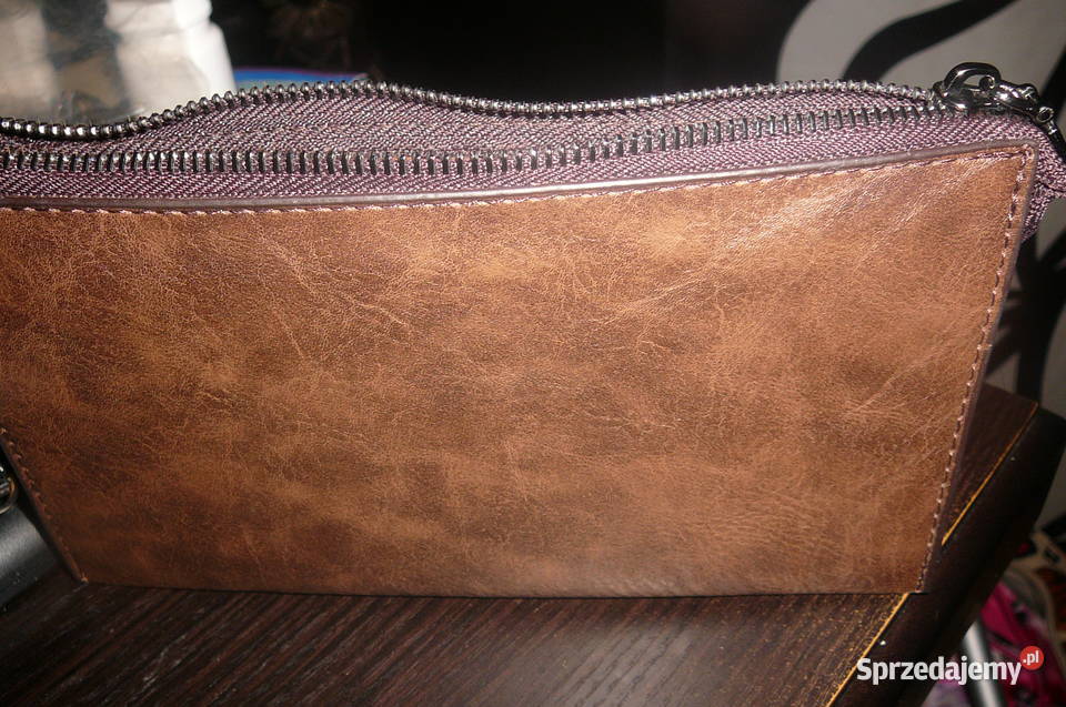 Kosmetyczka brazowa cieniowana Nowa dolnośląskie Wrocław